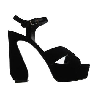 Sergio Rossi Dames, Schoenen, Zwart, Maat: 40 1/2 EU Leer