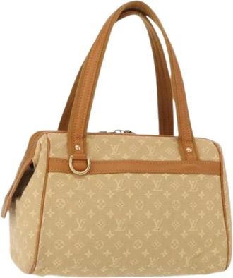 Louis Vuitton Pre-owned Handbags, female, Beige, Size: ONE SIZE Pre-owned Vintage Monogram Mini Canvas Hand Bag