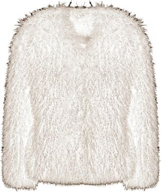 Oakwood Terry Jacket - Dames - Jassen - Beige - L - Polyester - Jassen