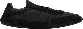 Prada Collapse Sneakers - Heren - Sneakers - Zwart - 41 1/2 EU - Leer - Schoenen