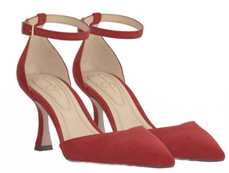 Jessica Simpson Womens Foxena Heels In Red Muse