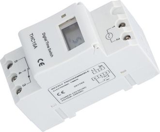 OEM Interruptor Temporizador De Alta Resistencia Con Pantalla Lcd, Bater&iacute;a Recargable Y Ajuste De Tiempo Para Equipos El&eacute;ctricos