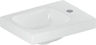 Keramag Keramag - Geberit iCon Light lavabo con enjuague manual, 38 cm x 28 cm, con