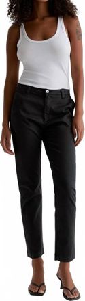 AG - Adriano Goldschmied Caden Tailored Trouser In Super Black