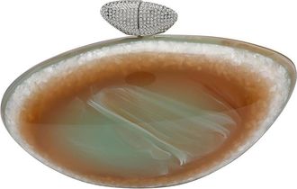 Benedetta Bruzziches Green Artemisia Clutch