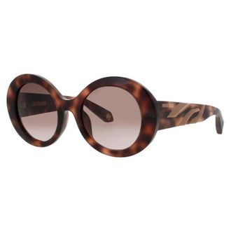Roberto Cavalli Mens Brown Rectangular Sunglasses RCSRC010M02BV
