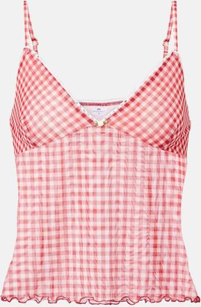 Bananhot Tank top Solay a quadretti