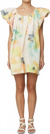 A.L.C. Abi Mini Dress In Floral Multi