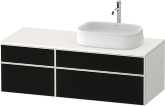 Duravit Zencha Mueble Bajo Lavabo, 1300x550mm, 2 Extra&iacute;bles, 2 - Duravit