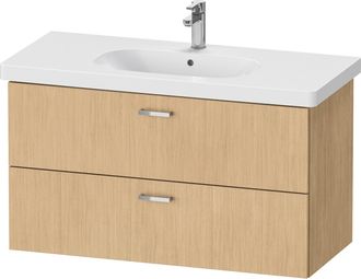 Duravit Duravit - Xbase Mueble De Ba&ntilde;o Colgado En La Pared W:100 Cm Con 2