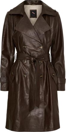 BTF-CPH Trench in pelle - - Coats - Donna - Marrone - L