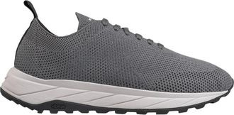 Kiton Ussa 200N011001 Sneakers - Heren - Sneakers - Grijs - 42 1/2 EU - Wol - Schoenen
