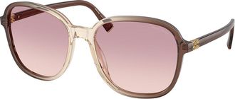 Miu Miu MUB01SF Asian Fit 25G40S Womens Sunglasses Brown Size 58