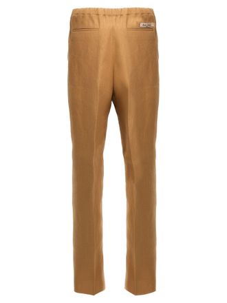 Fendi Mens Beige Paper Casual Pants