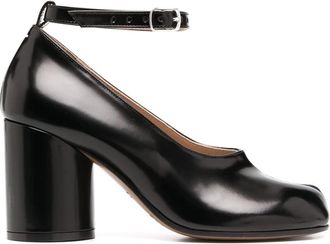 Maison Margiela Tabi Pumps - Dames - Pumps - Zwart - 37 1/2 EU - Leer - Schoenen