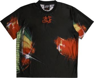 Pleasures Tops, Heren, Veelkleurig, XL, Polyester, Daft Club Sport Shirt