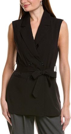 Ellen Tracy Belted Vest