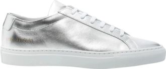 Common Projects Premium leren sneakers met gouden code - Dames - Sneakers - Grijs - 40 EU - Schoenen