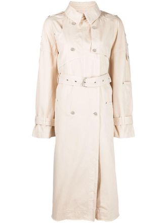 Moschino Trench doppiopetto - Toni neutri