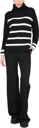 Stefano Mortari Ribbed Turtleneck Sweater - Black