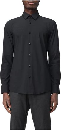 HUGO BOSS Heren, Overhemden, Zwart, Maat: XL