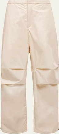 Moncler x JIL SANDER Mens Straight-Leg Cotton Pants