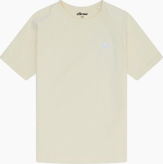 Ellesse Mens La Bella SS Fitted T-shirt - Light Yellow - Size: 38