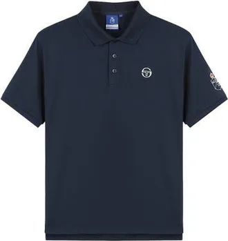 Sergio Tacchini MC Doubles MCH Polo in Navy at Nordstrom, Size Xx-Large