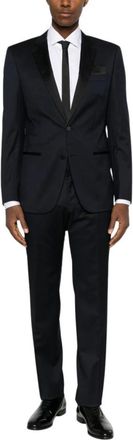 HUGO BOSS Single Breasted Suit - Heren - Business pakken - Blauw - XL - Kostuums