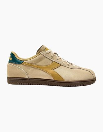 Diadora Mens Diadora GRAVEL /PRAIRIE SAND Tokyo Trainer - Cream - Size: 10