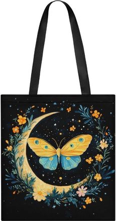 Generic Moon-Moth Tote Bag for Women Men Shoulder Bags Purses Pouch Handbags