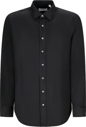 Lardini Camicia con colletto button-down - Nero