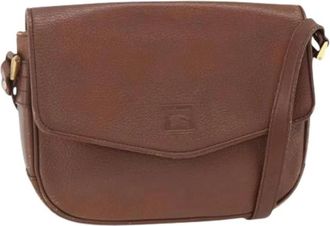 Burberry Pre-owned Cross Body Bags, female, Brown, Size: ONE SIZE Pre-owned Shoulder Bag