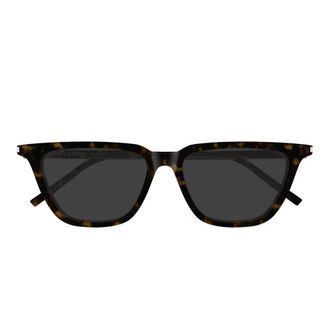 Saint Laurent Sunglasses, female, Brown, Size: 53 MM Sulpice Thin Sunglasses