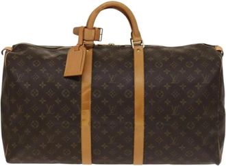 Louis Vuitton Pre-owned Weekend Bags, female, Brown, Size: ONE SIZE Pre-owned Keepall Duffle Bag