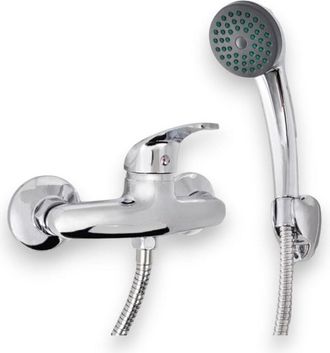 No Brand Doccetta miscelatore monocomando in ottone cromato