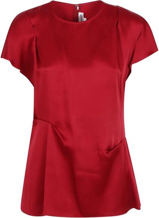 Victoria Beckham Dames, Blouses & Shirts, Rood, Maat: XS