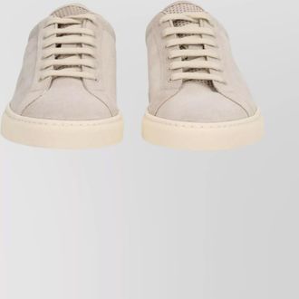 Common Projects suede low-top sneakers rubber sole