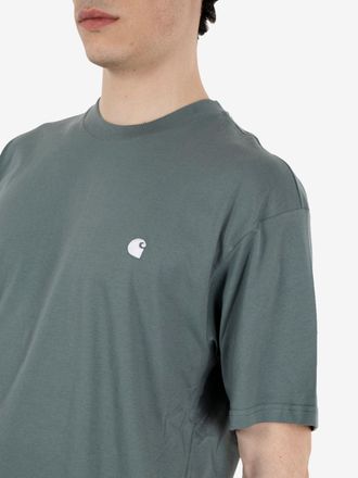Carhartt Work in Progress S/S Madison T-Shirt Velvet green / white