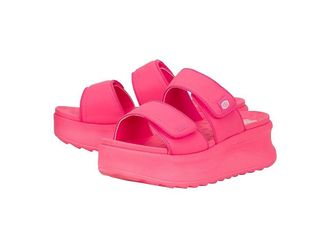 Hey Dude Delray Slide Mono Womens Shoes Electric Pink : 10 M, Rubber/Synthetic