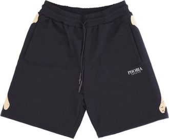 Phobia Archive Korte Broeken, Heren, Veelkleurig, XS, Katoen, Skeleton Print Shorts