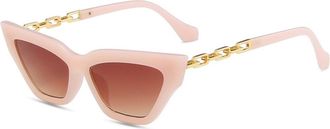 Generic Womens Outdoor Commuter Sunglasses Vacation Men Party Decoration Sun Glasses(Pink)