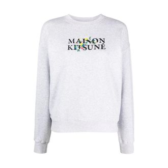 Maison Kitsun&eacute; Donna, Felpe, Grigio, S, new
