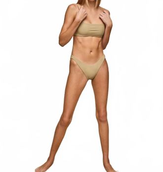 Mikoh Swimwear Bondi Bikini Bottoms In Dune
