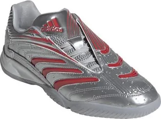 adidas x Coca Cola Gender Inclusive Predator Sala Soccer Sneaker in Silver Metallic/grey Two at Nordstrom, Size 11.5