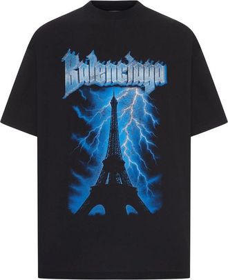 Balenciaga Print T-shirt
