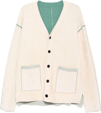 Songzio reversible cardigan - Neutrals