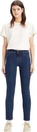 Levi's Dames/Dames 712 Slim Jeans (Blauw)