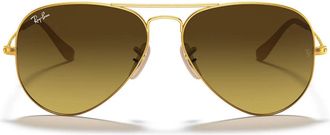 Ray-Ban Sunglasses Rb3025 112/85 Aviator Gold/Brown Gradient Unisex
