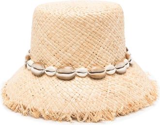 Alanui Ocean Dream bucket hat - Neutrals